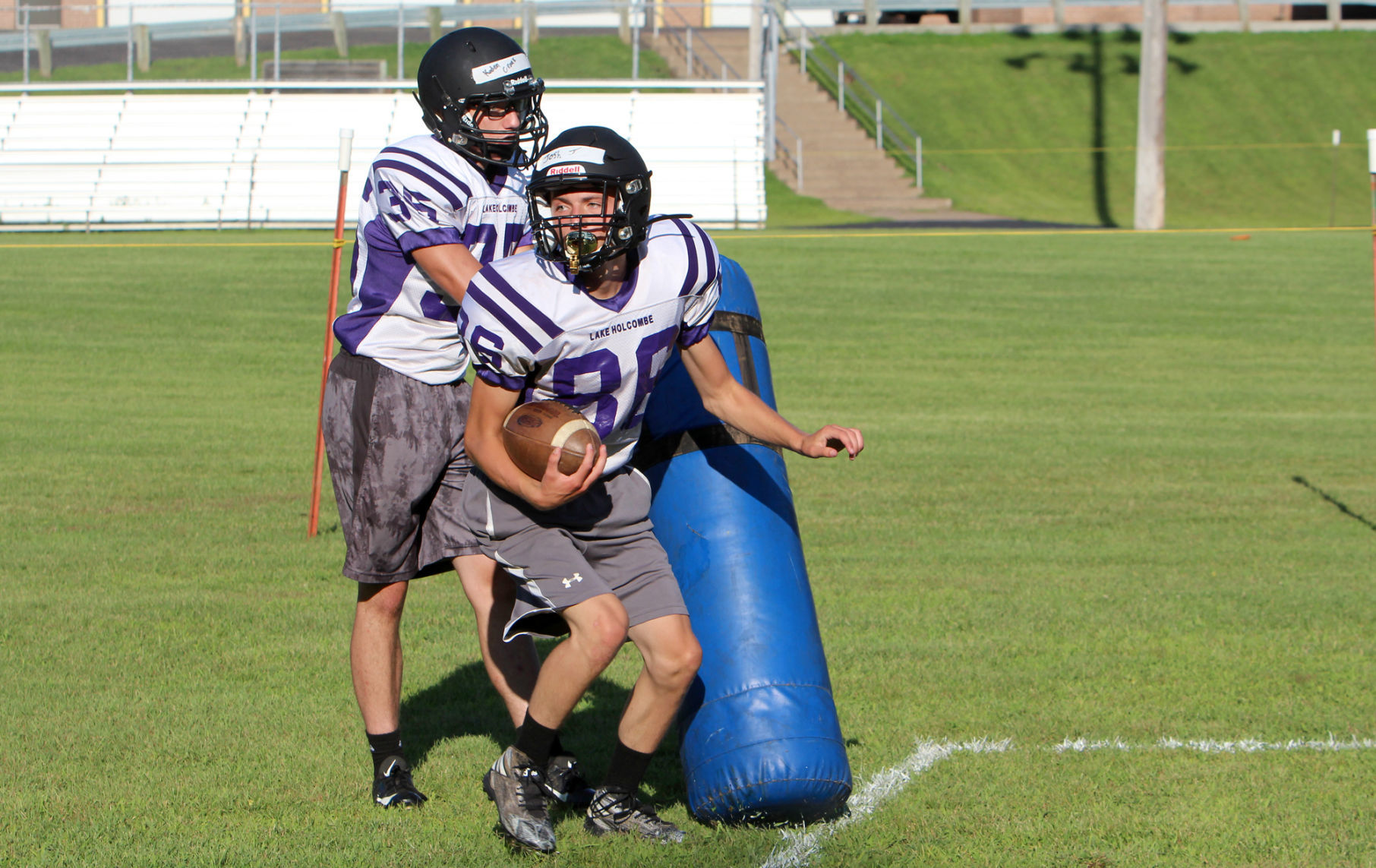 Lake Holcombe/Cornell football practice 8-8-19